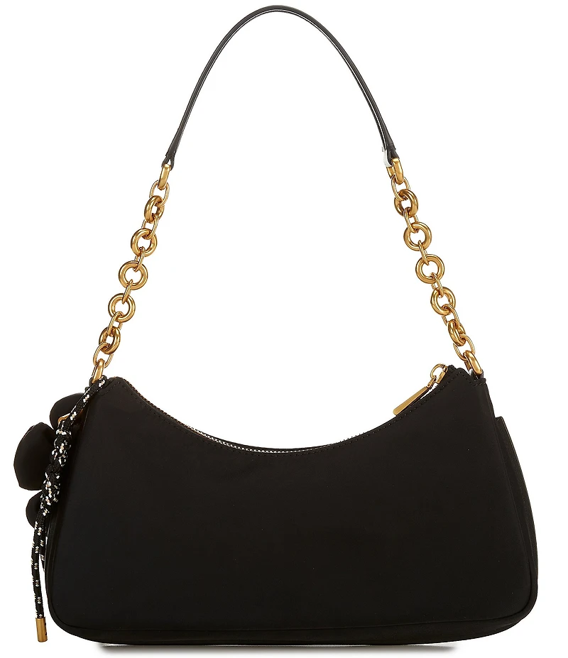 Michael Kors Nolita Medium Nylon Charm Chain Pochette Shoulder Bag