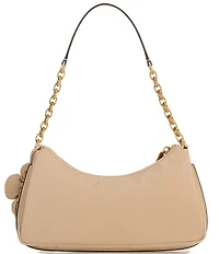 Michael Kors Nolita Medium Nylon Charm Chain Pochette Shoulder Bag