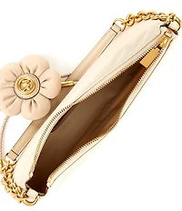 Michael Kors Nolita Medium Nylon Charm Chain Pochette Shoulder Bag