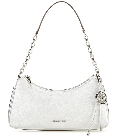Michael Kors Nolita Metallic Medium Chain Pouchette Shoulder Bag
