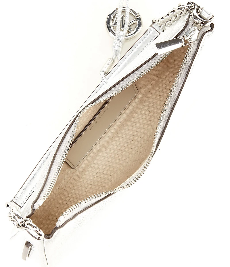 Michael Kors Nolita Metallic Medium Chain Pouchette Shoulder Bag