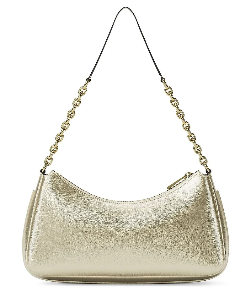 Michael Kors Notilta Embossed Medium Chain Pouchette Shoulder Bag