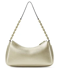 Michael Kors Notilta Embossed Medium Chain Pouchette Shoulder Bag