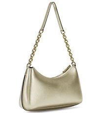 Michael Kors Notilta Embossed Medium Chain Pouchette Shoulder Bag