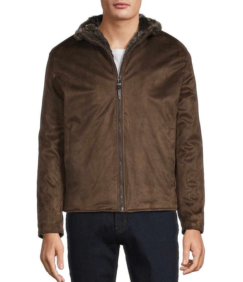 Michael Kors Paxton Faux Suede Jacket