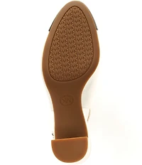 Michael Kors Piper Flex Slingback Kitten Heel Pumps
