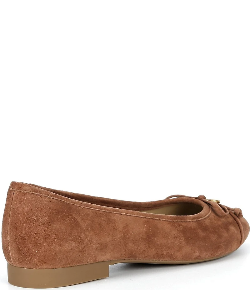 Michael Kors Piper Flex Suede Ballet Flats
