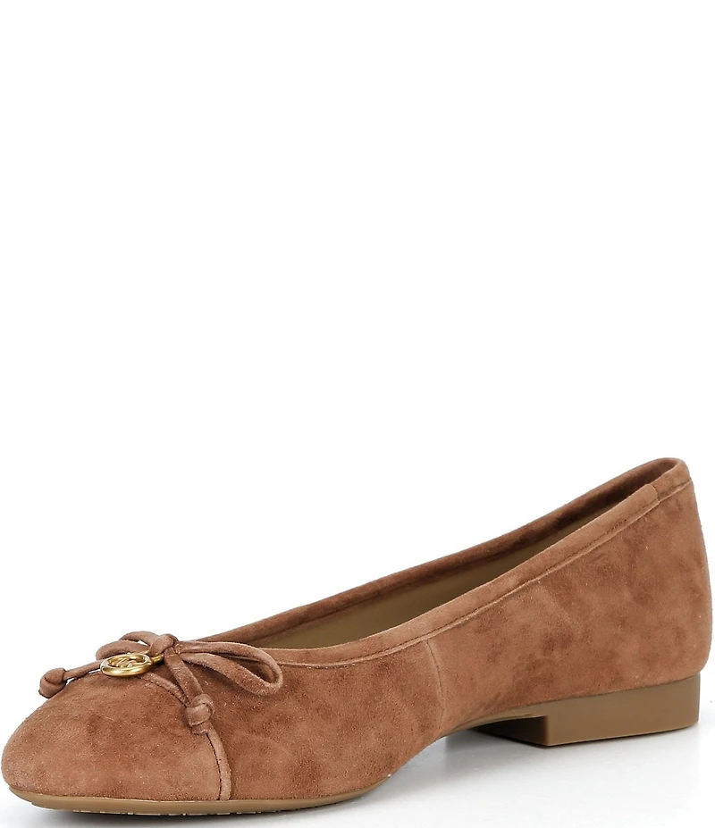 Michael Kors Piper Flex Suede Ballet Flats