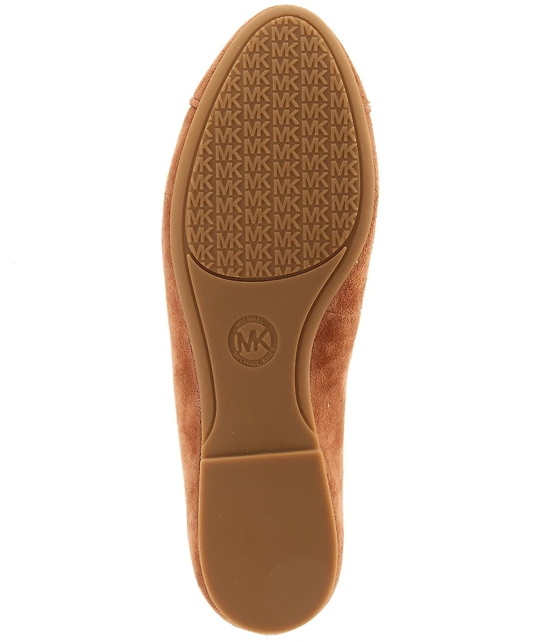 Michael Kors Piper Flex Suede Ballet Flats