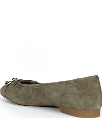 Michael Kors Piper Flex Suede Ballet Flats