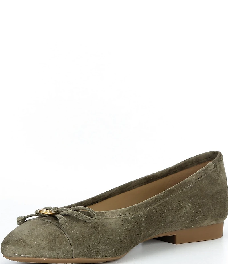 Michael Kors Piper Flex Suede Ballet Flats