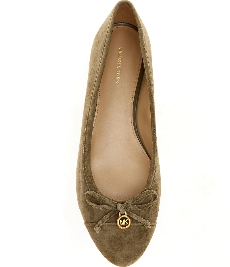 Michael Kors Piper Flex Suede Ballet Flats