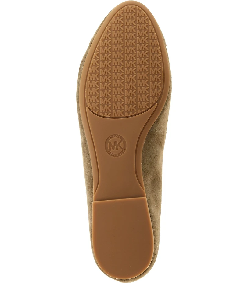 Michael Kors Piper Flex Suede Ballet Flats