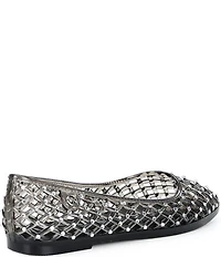 Michael Kors Pixie Jelly Rhinestone Embellished Ballet Flats