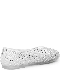 Michael Kors Pixie Jelly Rhinestone Embellished Ballet Flats
