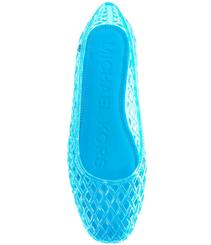 Michael Kors Pixie Transparent Jelly Flats
