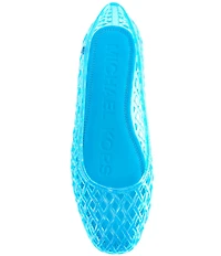 Michael Kors Pixie Transparent Jelly Flats