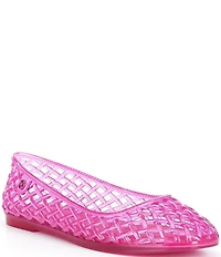 Michael Kors Pixie Transparent Jelly Flats