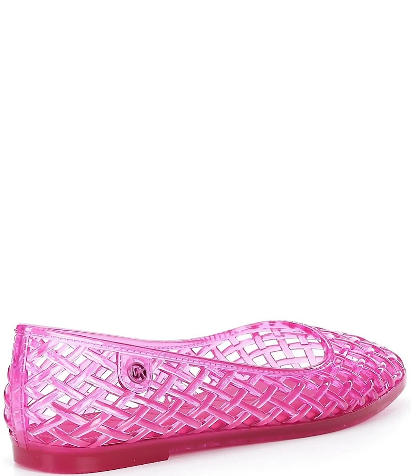 Michael Kors Pixie Transparent Jelly Flats