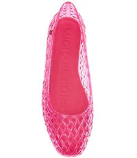 Michael Kors Pixie Transparent Jelly Flats