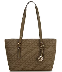 Michael Kors Quin Medium East West Top Zip Tote Bag