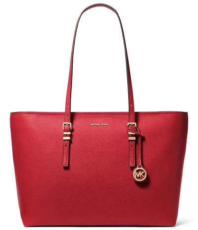Michael Kors Quinn Large East West Top Zip Tote Bag