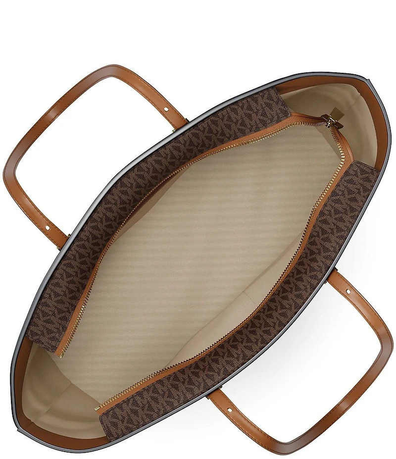 Michael Kors Quinn Large East West Top Zip Tote Bag