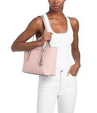 Michael Kors Quinn Medium East West Top Zip Tote