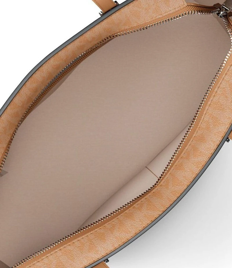 Michael Kors Quinn Medium East West Top Zip Tote