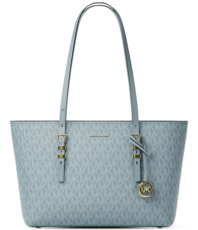 Michael Kors Quinn Medium East West Top Zip Tote Bag