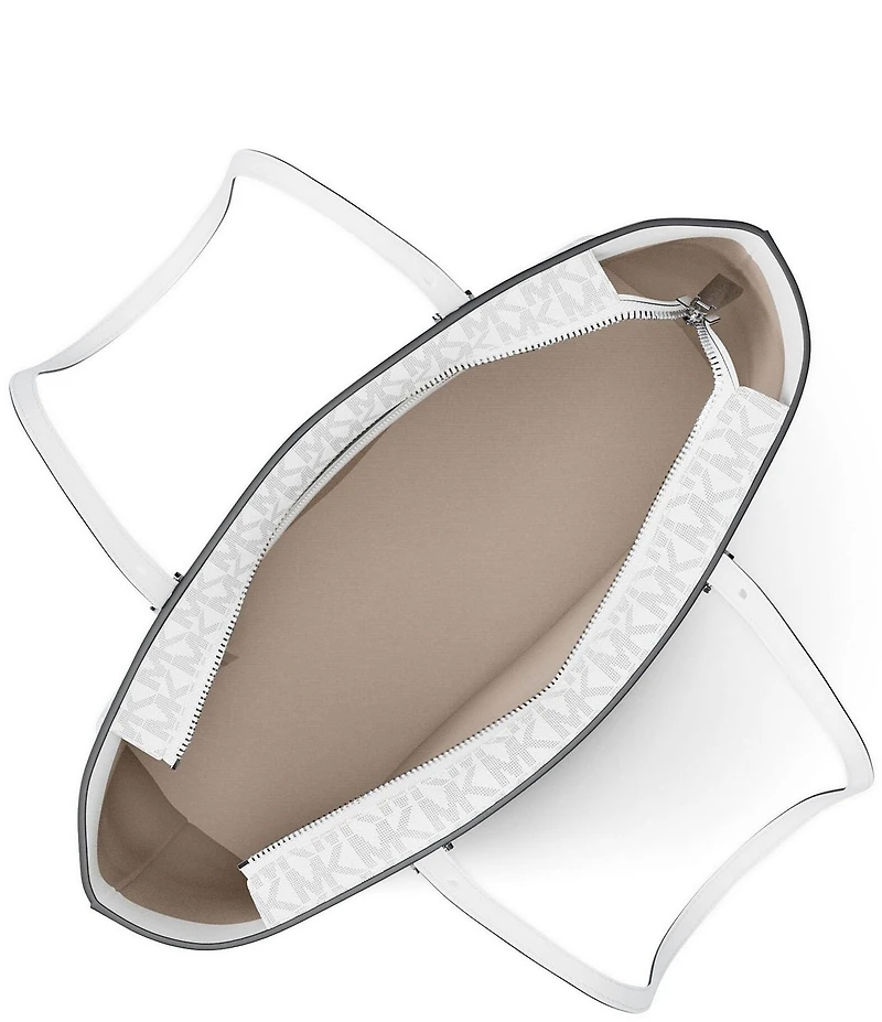 Michael Kors Quinn Medium East West Top Zip Tote Bag