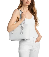 Michael Kors Quinn Medium East West Top Zip Tote Bag