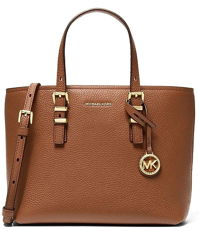Michael Kors Quinn Small East West Top Handle Tote Crossbody Bag