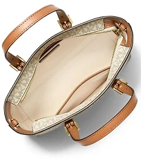 Michael Kors Quinn Small Signature East West Tote Crossbody Bag