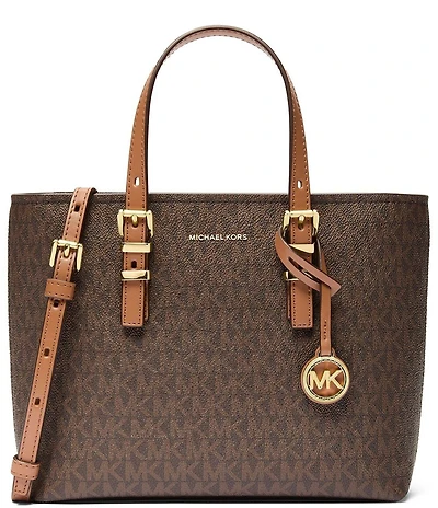 Michael Kors Quinn Small Signature East West Tote Crossbody Bag