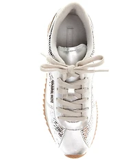 Michael Kors Rhodes Leather Lace Up Sneakers