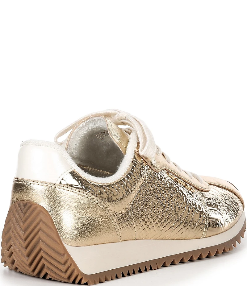 Michael Kors Rhodes Leather Lace Up Sneakers