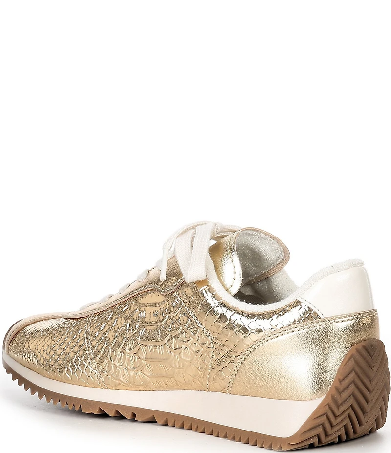 Michael Kors Rhodes Leather Lace Up Sneakers