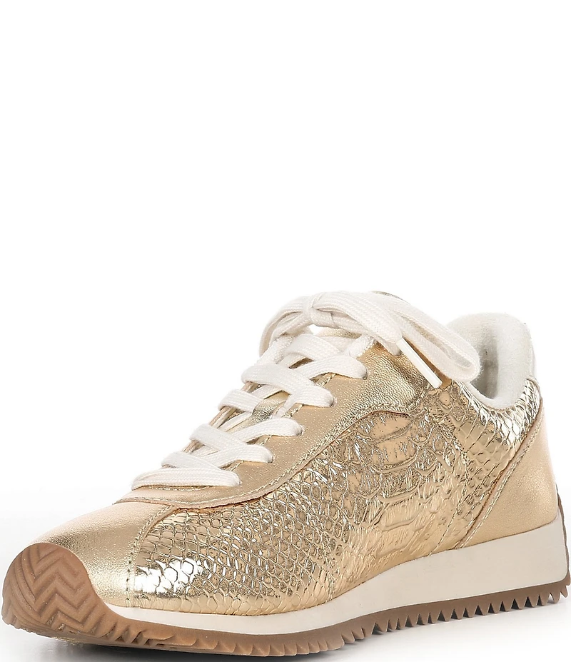 Michael Kors Rhodes Leather Lace Up Sneakers