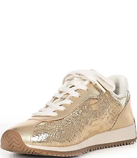 Michael Kors Rhodes Leather Lace Up Sneakers