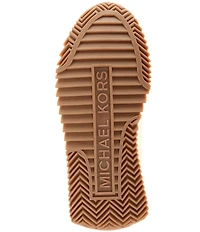 Michael Kors Rhodes Leather Lace Up Sneakers