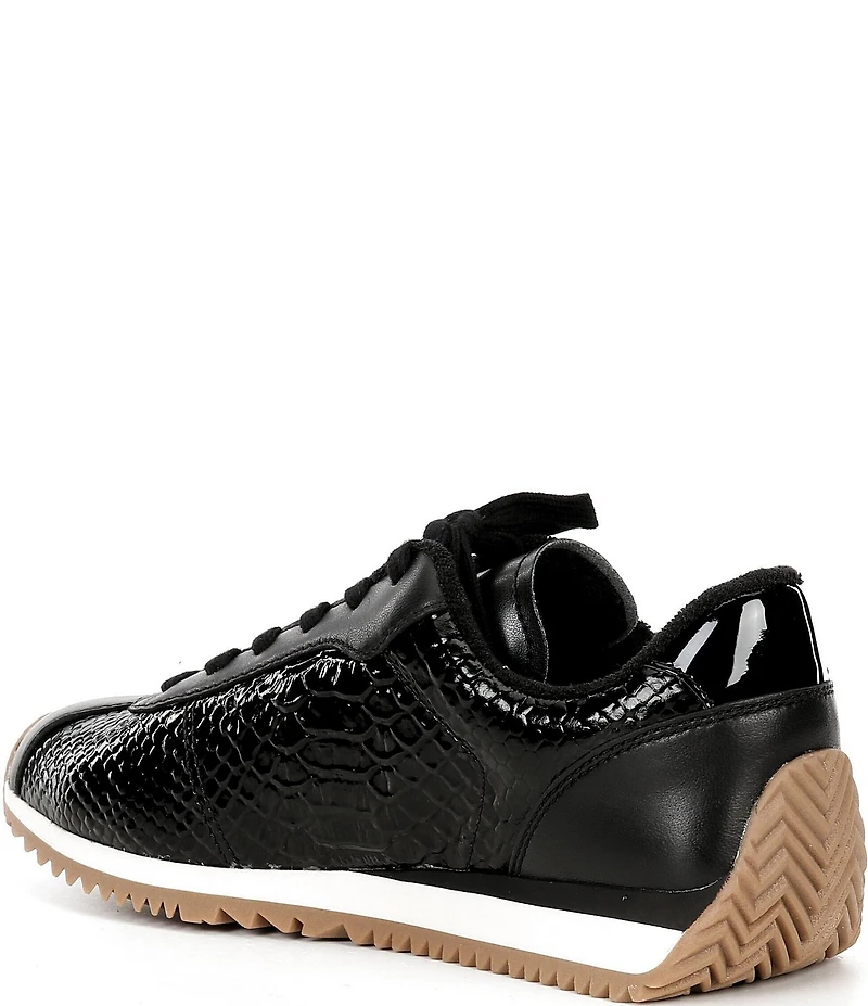 Michael Kors Rhodes Leather Lace Up Sneakers