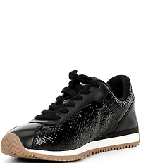 Michael Kors Rhodes Leather Lace Up Sneakers
