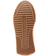 Michael Kors Rhodes Leather Lace Up Sneakers