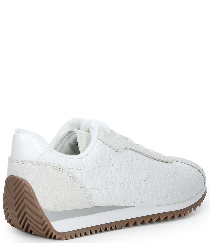 Michael Kors Rhodes MK Quilted Leather Trainer Sneakers