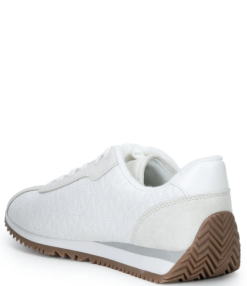 Michael Kors Rhodes MK Quilted Leather Trainer Sneakers