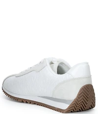 Michael Kors Rhodes MK Quilted Leather Trainer Sneakers