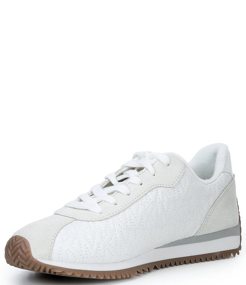 Michael Kors Rhodes MK Quilted Leather Trainer Sneakers