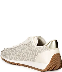 Michael Kors Rhodes Signature Logo Lace Up Sneakers