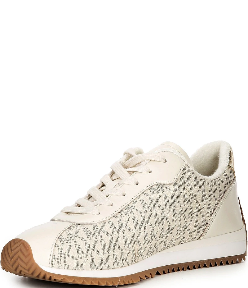 Michael Kors Rhodes Signature Logo Lace Up Sneakers